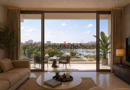 Fully finished apartment with air conditioners for sale, featuring an open landscape view at an unbeatable price, including the club and parking, in t