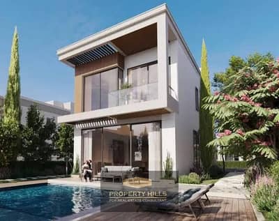 Own a townhouse in the most distinguished location in October next to Palm Hills