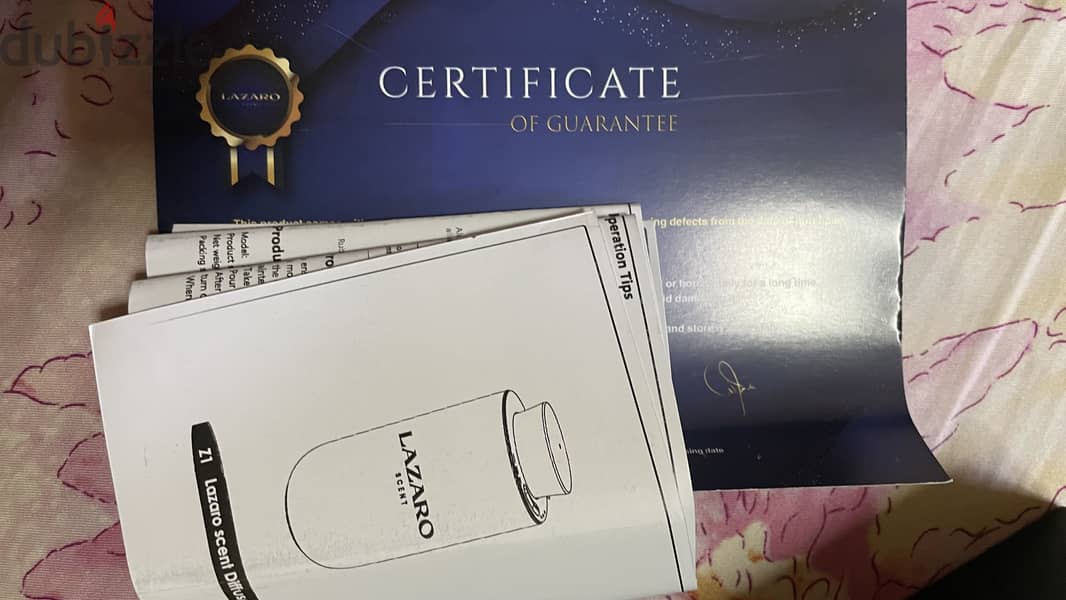Lazaro car sent diffuser 2