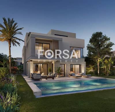 فيلا للبيع في زا فاليز ٤ غرف في مدينة المستقبل من حسن علام للعقارات - The Valleys - Mostakbal City - Hassan Allam Properties
