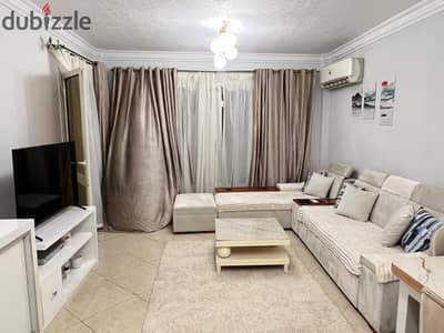 Available for rent - furnished apartment in Jannah Zayed 2   Area: 130 m²  Third floor - corner  Modern furniture  4 air conditioners