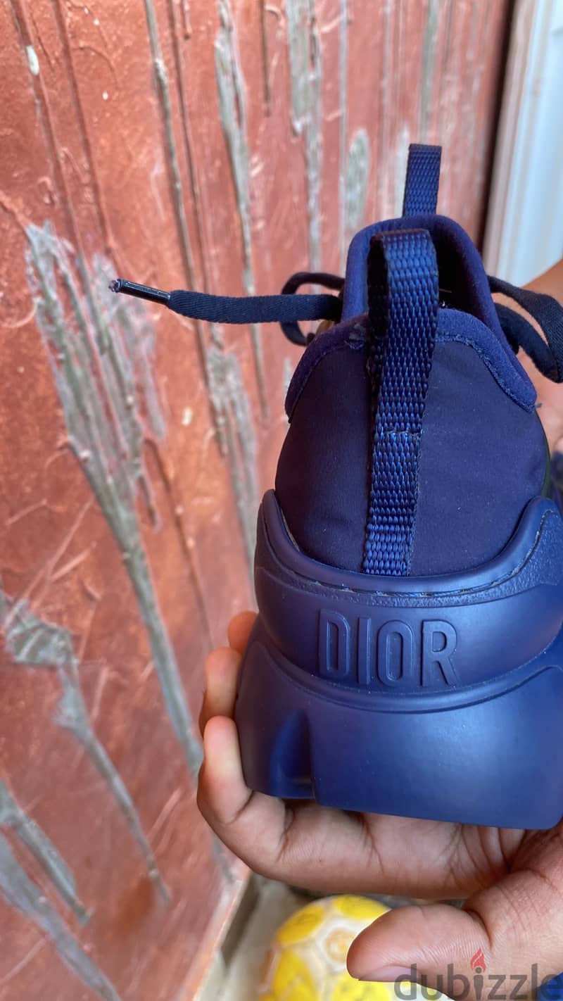 Dior B22 Trainer Navy Blue (38) 2