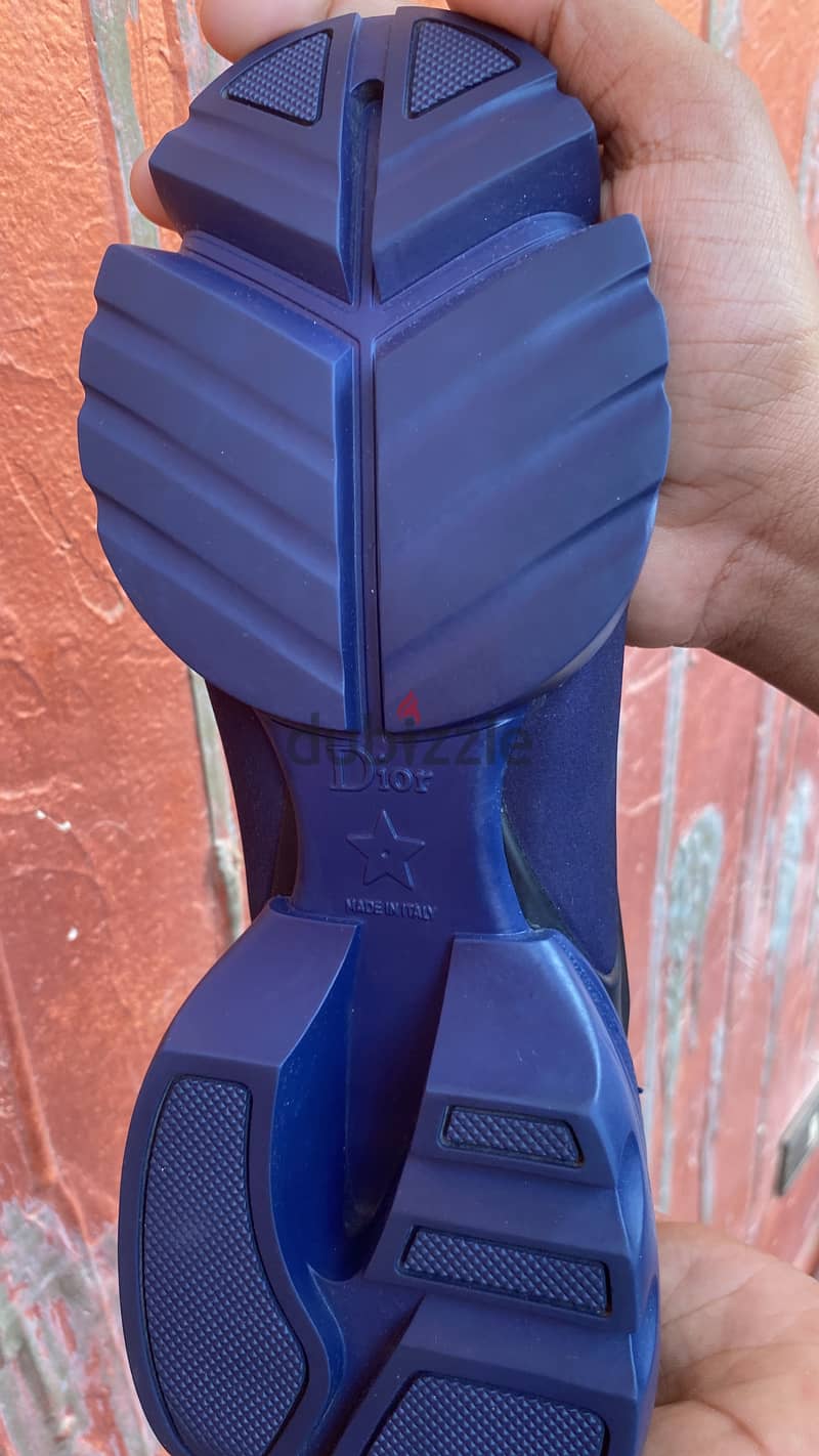 Dior B22 Trainer Navy Blue (38) 3