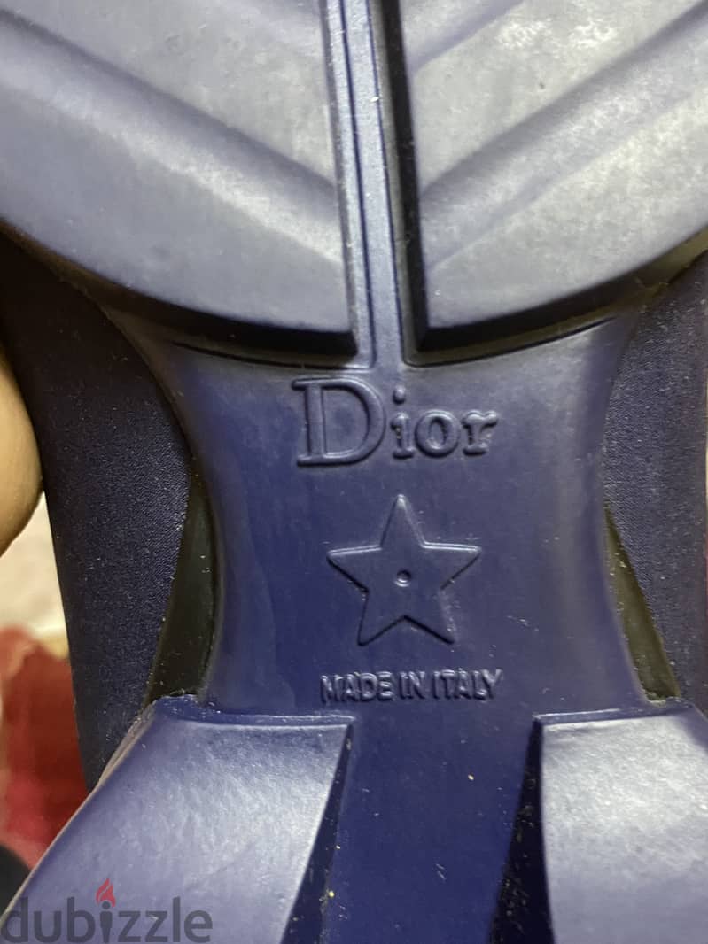 Dior B22 Trainer Navy Blue (38) 5