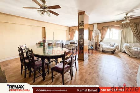 open view overlooking Abu Qir Street prime layout Apartment for sale in Roushdy