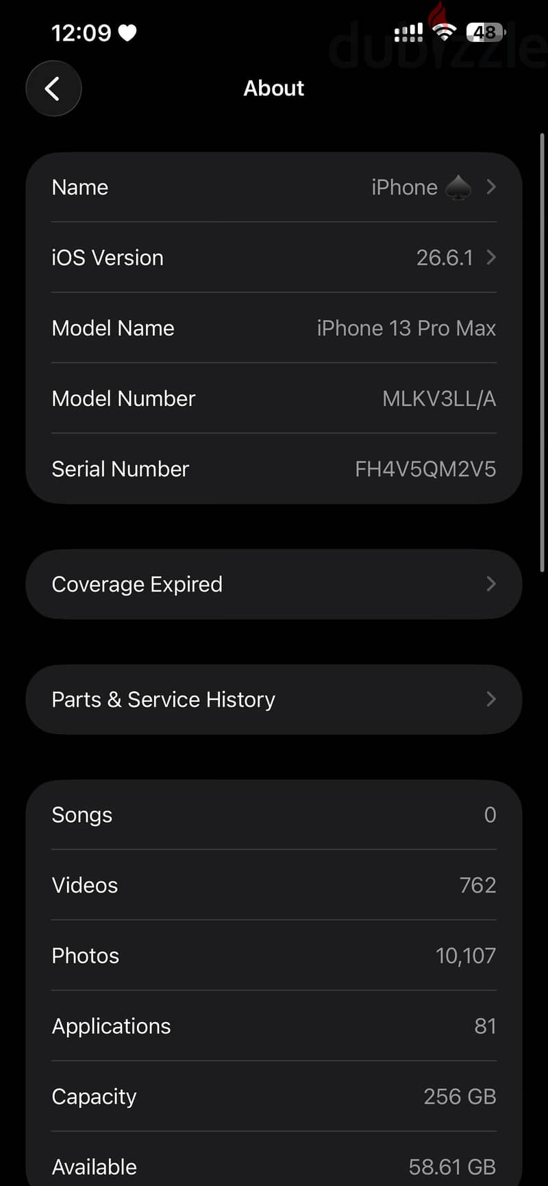 iPhone 13 pro max 8