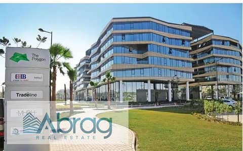 Finished Office for Rent 185 m With  ACs in The Polygon (SODIC)