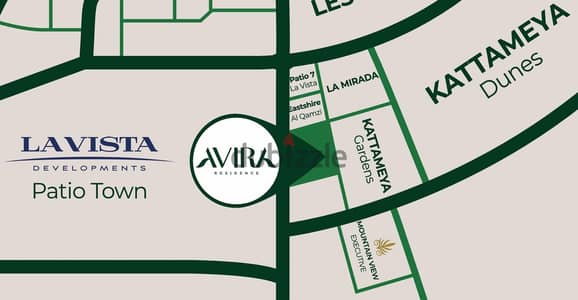 تملك شقة بكمباوند متكامل الخدمات علي محور الجامعة الامريكية مباشرة