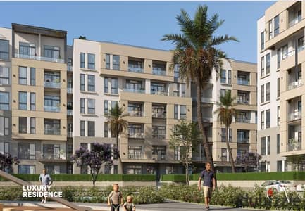 112 sqm apartment for sale in EV Compound, Sheikh Zayed, Green Revolution, on Alex Desert Road, near El Nozha St. 10% down payment, up to 10-year inst