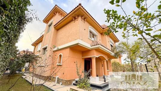 -Independent villa for sale in Madinaty, in the public tour villas, model K, immediate receipt, with special finishes (530 square meters)