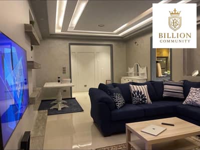 Studio with Roof Fully Furnished with ACS Very Prime location in Eastown - New Cairo