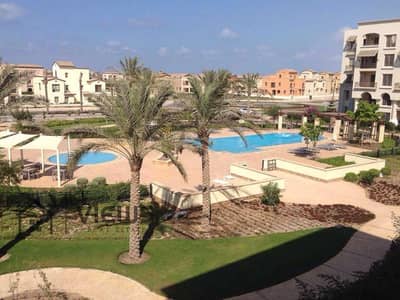 Chalet 3 bedrooms direct pool view fully furnished prime location Marassi
