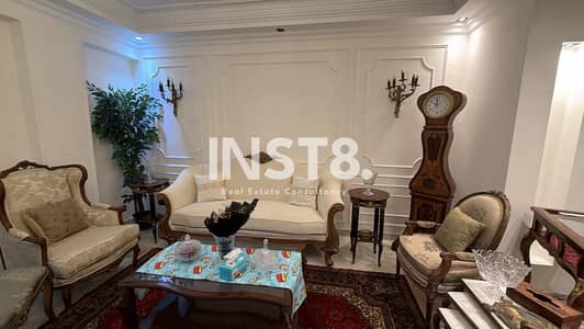 شقة ارضي بجاردن للبيع بتشطيب عالي واطلالة مفتوحة علي جاردن