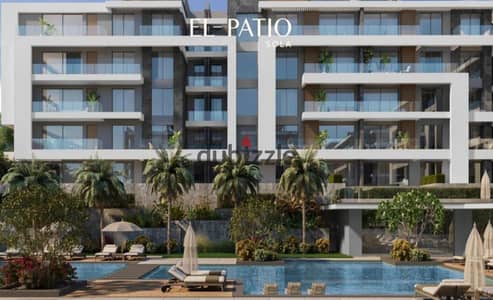 شقة نصف متشطب بفيو حمام سباحة فى باتيو سولا بجانب باتيو كازا وسبيرنجز حسن علام Patio Sola