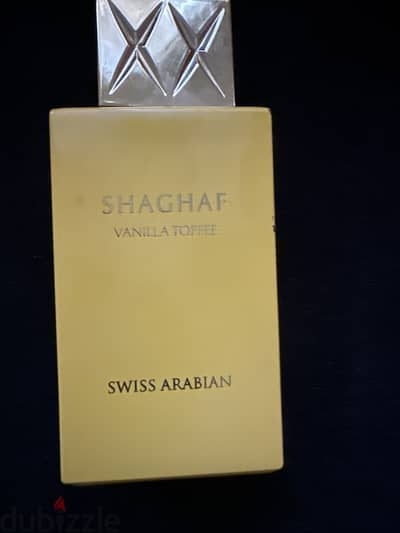 Shaghaf vanilla toffe Swiss Arabian