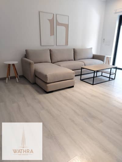 شقة للايجار ارضي بجاردن مفروشة بالكامل بسعر لقطة في  Lake View