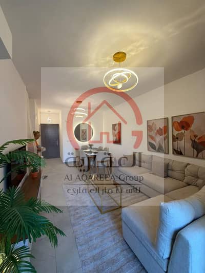 For rent furnished 105m super lux finishing 2 bedrooms 2 bathrooms