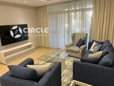prime 140m 2-bedroom apartment with 115m garden for rent in cfc living , New Cairo