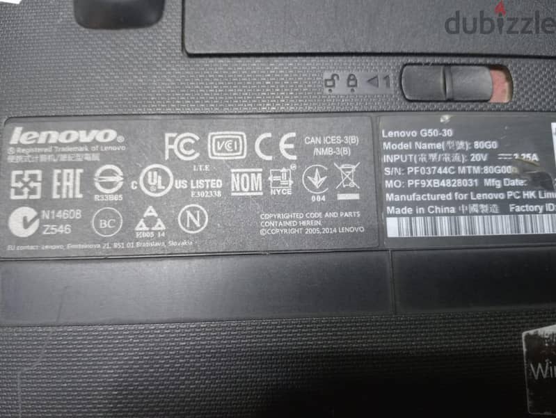 Lenovo G50-30 2