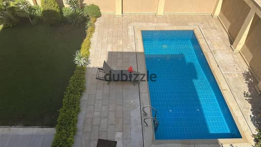 Modern, fully furnished villa with a swimming pool for rent in 6th of October City.