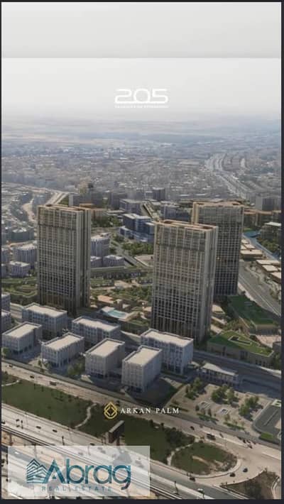 Administrative office in ARKAN 205 with a 10% down payment and installments up to 5 years in the heart of Sheikh Zayed