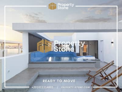 بنتهاوس للإيجار في ليك فيو Lake View مفروشة بالكامل مع Private Pool وإطلالة مميزة