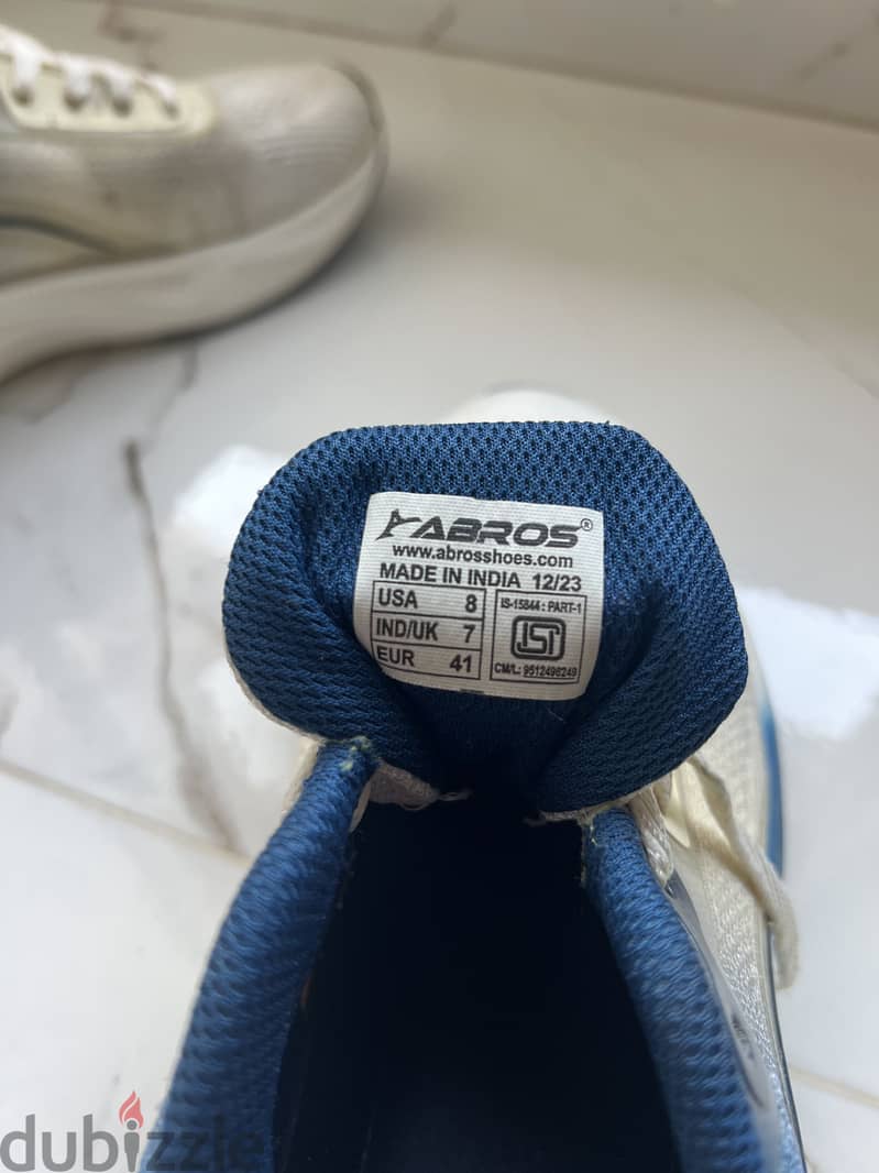 Abros running shoes size 41 2