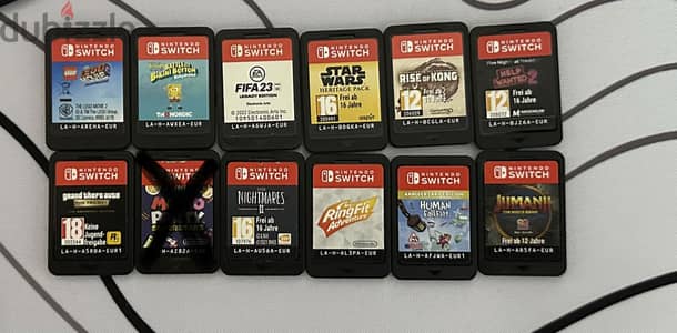 Nintendo Switch games for sale