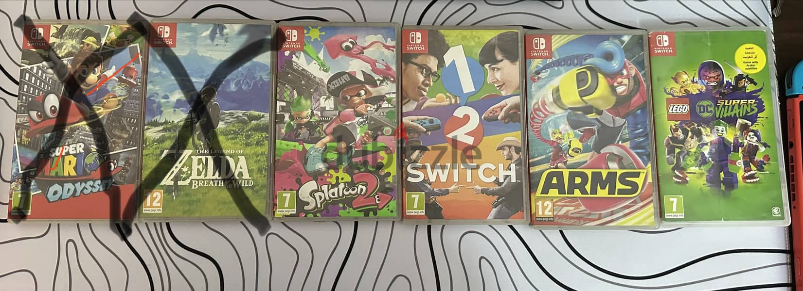 Nintendo Switch games for sale 1