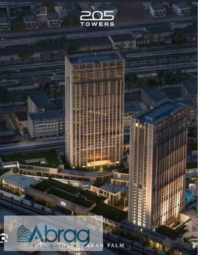 مكتب اداري في ARKAN 205 بمقدم 10% واقساط حتي 5 سنوات بقلب الشيخ زايد