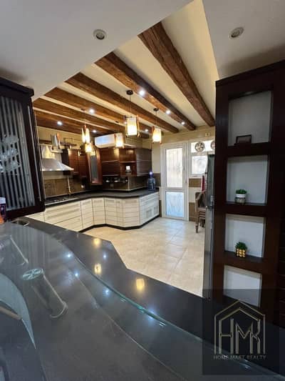 230 meter apartment for sale in Al Rehab Wide Garden owner's finishing