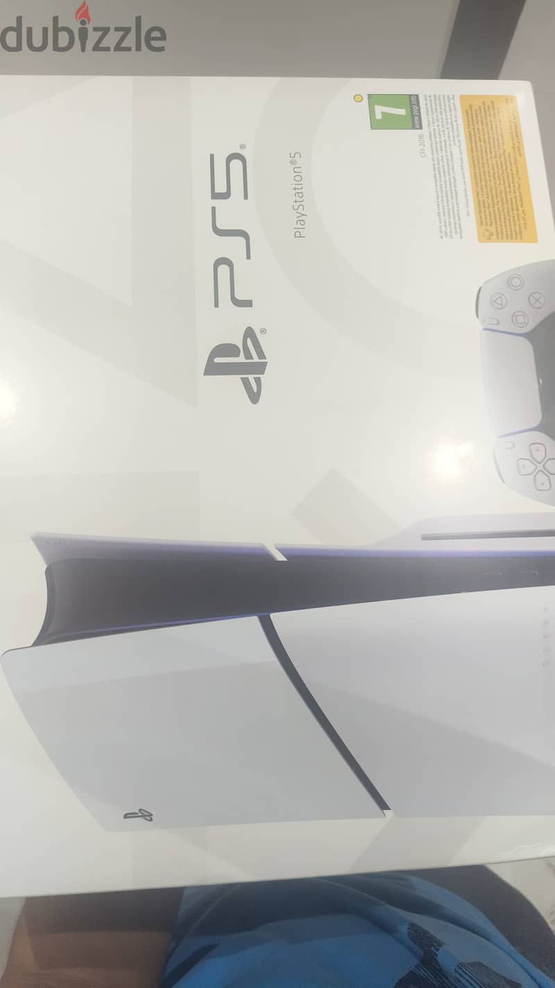 Ps5 slim disc edition - 1tb used like new 1