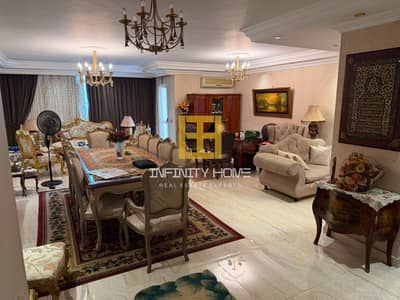 Ultra-super-lux finished apartment for sale in Zahraa El Maadi under market price