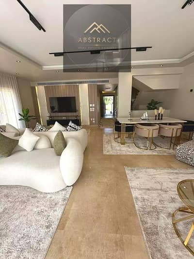 Sea-facing apartment with two facades and VIP view for sale in Taj City, prime location in front of Kempinski Hotel in the New Cairo on Suez Road