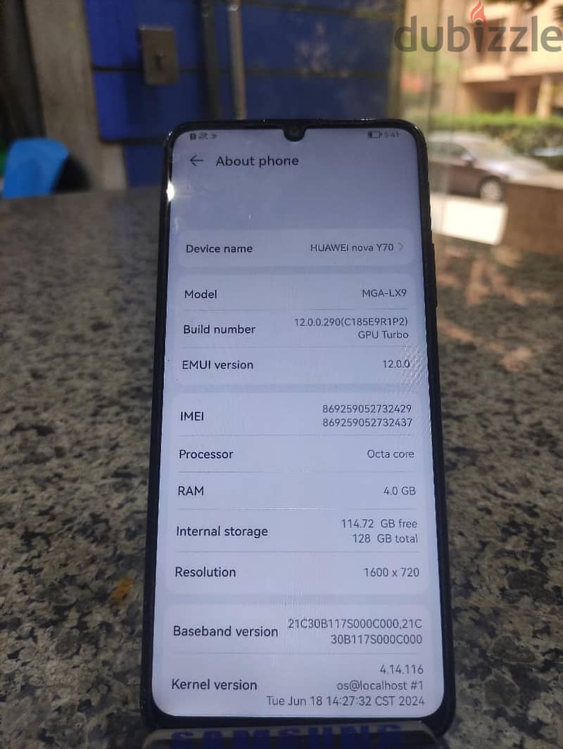 Huawei nova Y70 4