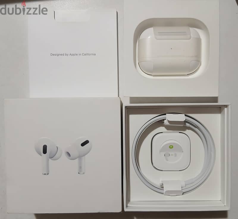 apple airpods pro wireless charge like new 3