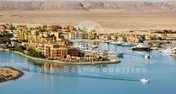 شالية بجاردن على البحر دايركت بدون مقدم بأقل سعر متشطب بالكامل