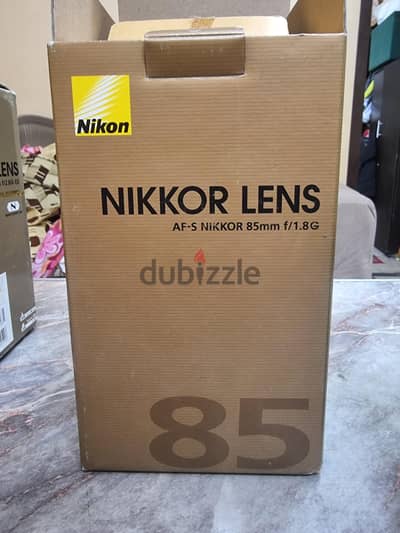 nikon 85mm F1.8 G new