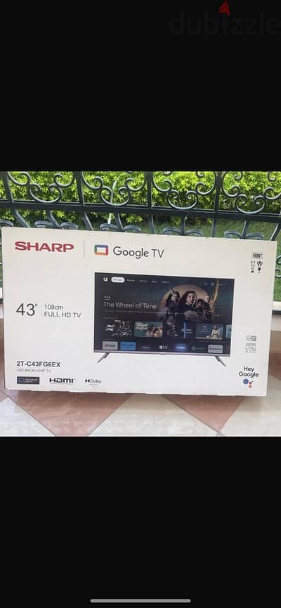 شاشه sharp جديدة غير مستعملة