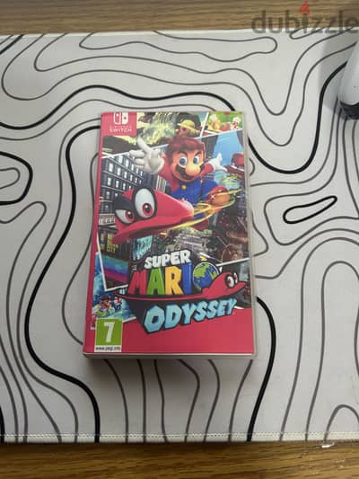 Nintendo switch super Mario Odyssey printed poster