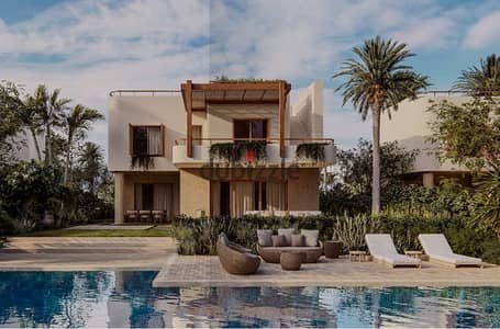 3 BDR Sea View Villa Facing North For Sale in Ramla Ras El Hekma North Coast 3 BDR Sea View Villa Facing North For Sale in Ramla Ras El Hekma North Coast