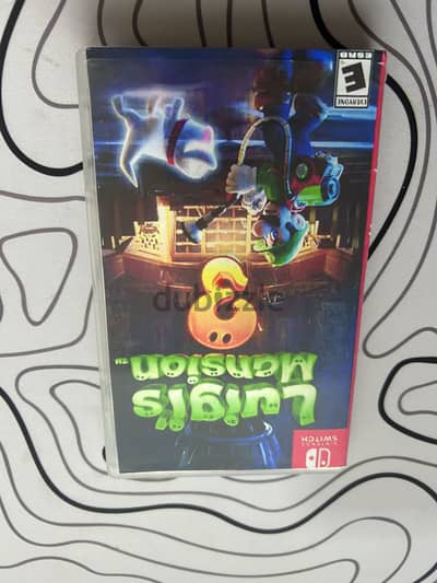 Nintendo switch Luigi‘s mansion 3 printed poster