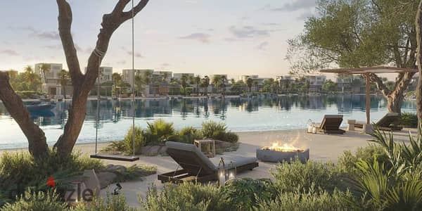 2 Bedrooms For Sale Full Lagoon View in Marsa Baghush Sidi Heneish North Coast
