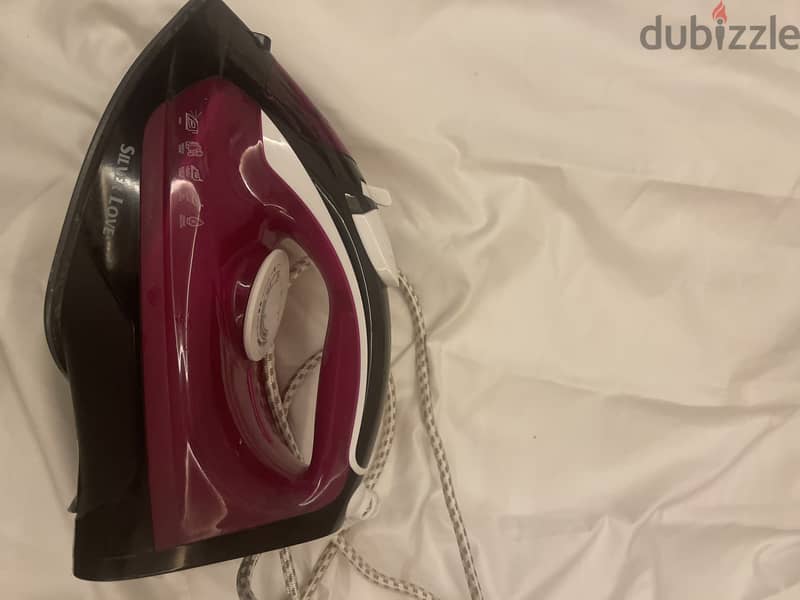 Silver Love Pressing Iron 1