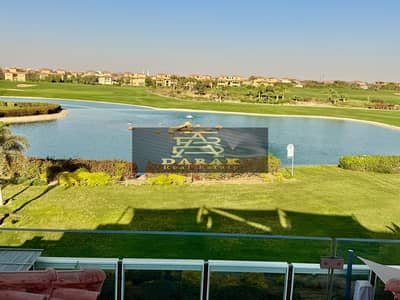 Villa like a palace for sale, Madinaty, high finishing level, first residence, on Four Seasons Golf Lakes