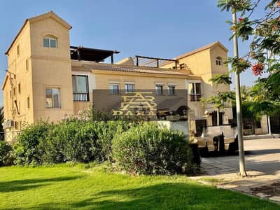 Villa for sale in Madinaty, the largest twin house with the largest wide garden ready for habitation