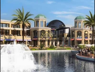 Restaurant and cafe 155m for sale Open Air Mall Madinaty delivery within a year F&B in an exceptional location old booking commercial