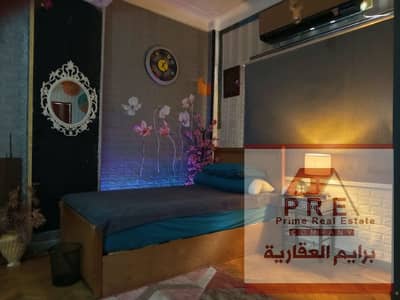 ستوديو مفروش للايجار ف محطه الرمل بالقرب من الكورنيش و الترام- مكيف