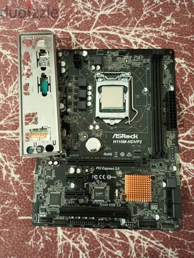 باندل معالج وبورده i5 6500 + ASRock H110