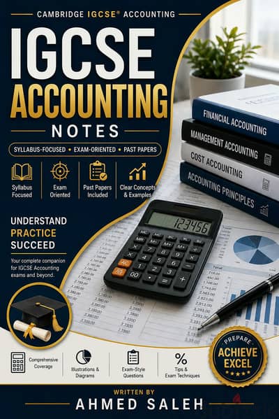 Cambridge IGCSE Accounting Notes